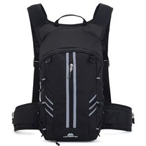 비씨팜스 헬멧거치용 자전거백팩, 레드