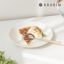 마일드 화이트 원형접시(대), 단품