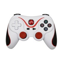 블루투스 t3 x3 무선 gamepad pc 게임 지원 bt3.0 조이스틱 컨트롤러, 하얀