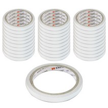 엠파이어 양면테이프 10mm x 10m, 화이트, 5개입