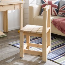 모렌 레드파인 원목 의자, 색상:원목