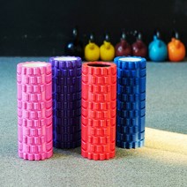 몽돌이 목운동 다이소 폼폴러 롤러폼 얇은 폼블러 사이즈 허리 폼플러 종아리 운동법 폼롤러, A블루