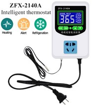 ZFX-2140A 고정밀 지능형 온도 조절기 마이크로 컴퓨터 컨트롤러 스위치 (미국 플러그) 2200W-3500W, 한개옵션0