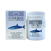호주 네이쳐스탑 SUPER BLUE SHARK CARTILAGE 콘드로이친 상어연골 750mg 120캡슐, 120정, 3개