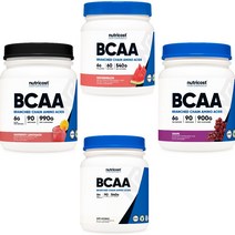 Nutricost 뉴트리코스트 BCAA Powder 2:1:1 필수 아미노산 4가지 맛 류신부스터, 포도향(900g 90회)