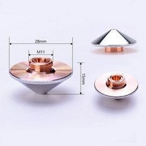 전기 용접기 레이저 알곤 condello d28-a precitec hans wsx cnc 용접 커터 기계 헤드 홀더 용 이중 단일 레이어 섬유 절단 노즐 26, 3.0mm, d28-a-d