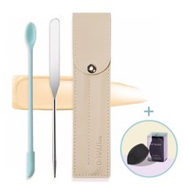 디하우트 메이크업 스파츌라 파운데이션 파데 2P 세트+ 3면 엣지 파운데이션 퍼프 사은품 증정