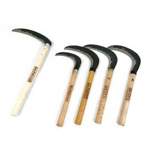 마이플랜트 [마이플랜트]영주대장간 고급 낫 (조선낫_대) 석노기장인 명품 주말농장 텃밭 분갈이 농기구, 1개