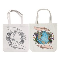 신밧드몰 컬러링 에코백 환경 - 에코백 만들기 패브릭마카 패브릭아트 그리기에코백 DIY 집콕놀이