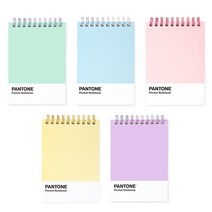 팬톤 상철 스프링 포켓 수첩 180페이지, 핑크