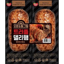 동원 오븐통그릴 트러플 델리햄 버섯&채소 260gx2개, 1개, 520g