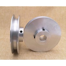 외경: 100mm 풀리 단일 그루브 V-벨트 유형 풀리 모터 벨트 구동 풀리, 12 19mm