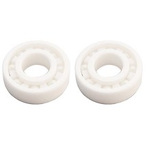 2pcs 전체 세라믹 볼 베어링 623 3x10x4 mm ZrO2 지르코니아 세라믹 베어링, 하나, 하얀색