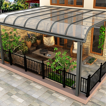 전원 주택 어닝 빗물막이 가림막 캐노피 지붕 썬룸, 100제곱미터 이상(제곱미터당 단가)