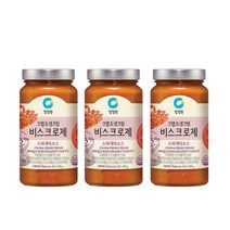 청정원 비스크 로제 스파게티소스 600g 3개, 청정원 비스크 로제 스파게티소