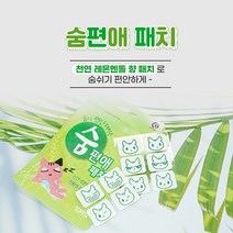 [케이원] 천연레몬멘톨향 숨편애 패치 5팩(50매입), 50매