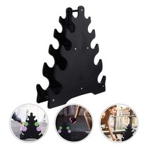 덤벨거치대 바벨랙 아령거치대 원판정리대 덤벨 랙 덤벨 홀더 덤벨 홈 체육관용 5단 웨이트 랙 컴팩트 덤벨 브래킷 프리 웨이트 스탠드