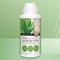 에버핏 다이어트용 알로에겔 가르시니아 보조제 1L 1통 중년 엄마 아빠 운동다이어트 40대 50대 60대