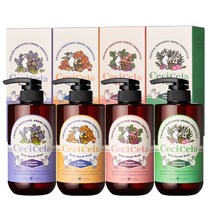쎄씨쎌라 아로마 바디스크럽 500ml 4종3택 / 저자극, 오레가노&로즈제라늄, 오레가노&로즈제라늄, 시트러스&버베나, 1개