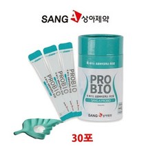 상아제약 쏙빠지는 프로바이오틱스 유산균 프롤린 식이섬유 30포