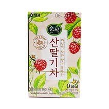 샘표 순작 과일의 맛 콜드브루 아이스티 20T 산딸기 청귤 티백차, 순작 산딸기차 20T 1개