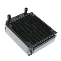 수냉쿨러 컴퓨터쿨러 cpu쿨러 120mm 10 파이프 수냉 CPU 쿨러 열 교환기 라디에이터 PC 컴퓨터 용 팬 포, 한개옵션0