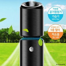 차량용 공기 청정기 가습기 미니 공기 정화기 가습기, 상세페이지 참조