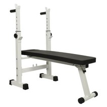 벤치프레스 홈짐세트 역기 112*58.5*104cm 접이식 역도 침대 조절 가능한 높이 다기능 벤치 프레스 액세서, 01 Black