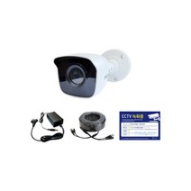 싸드CCTV Full HD 210만 화소 DVR + 실내외 겸용 적외선 카메라 실속 자가설치 세트 패키지, TDCCTVCK1/카메라 1대+케이블 길이 20M 셋트