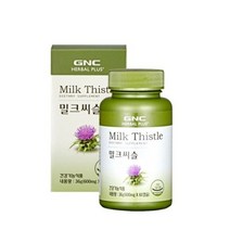 GNC 밀크씨슬 (60캡슐) 1개월분, 상세페이지 참조, 1개, 60정