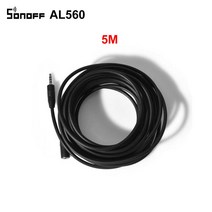 SONOFF-센서 DS18B20 AM2301 스마트 홈용 온도 및 습도 센서 TH10/ 16 Wifi 스위치 AL560 5M 연장 케이블, 한개옵션1, 03 SONOFF AL560