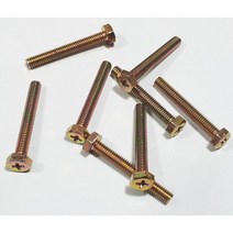 육각볼트+형 M5X40 1봉 200개 육각머리 십자볼트 피스