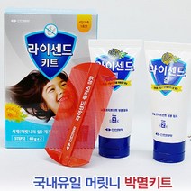 어린이 사면발니 머릿니 서캐 이 제거 박멸 2종세트, 1
