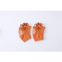 0-3 Years Baby Knee Pad Kids Safety Crawling Elbow Cushion Infant Toddlers Baby Leg Warmer Knee Supp, orange tiger