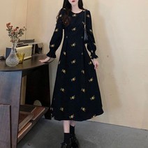 여성 4월 5월 결혼식 하객룩 패션 벚꽃코디 봄여자옷 원피스 드레스 가을 롱 스커트 S59