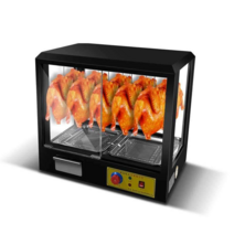 전기구이통닭기계 미국식 바비큐 통삼겹살 만능 구이, 스테인리스 스퀘어 51x39x52 500w