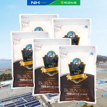 [신안비금농협] 천일염 굵은소금(김치장담금용) 1kgx5봉, 단일속성