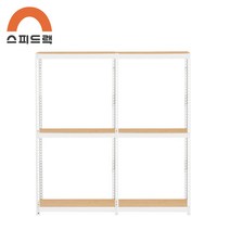 스피드랙 조립식 창고 대형 앵글 철제선반 1700 x 600 x 1950 4단, A형 1100+600, 화이트