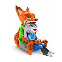 (국내 당일발송) 1+1 대형 나노블럭 + 미니블럭, 08.대형토끼와여우