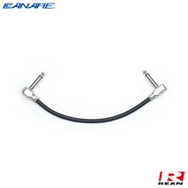 카나레 L-2T2S 커스텀 패치 케이블 / Right Angle, 40cm, 검정색