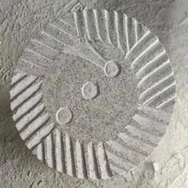정원 디딤돌 정원꾸미기 텃밭꾸미기 마당 돌 조경석, 직경 60cm, 화강암 맷돌