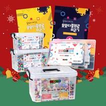 모모디폼블럭 8mm 대용량 세트 크리스마스, 01_모모디폼블록 베이직 2550pcs, 베이직+도안북1번