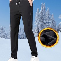 남성 기모 트레이닝 방한 팬츠 등산 겨울 슬림핏 바지 _20229911EA