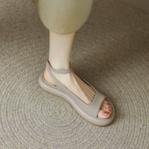 멀티 벨트 플랫 글래디에이터샌들 인박카083