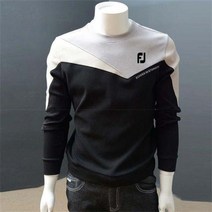 스키미들러 골프미들러 남성 재킷 스웨터 가을 럭셔리 브랜드 야외 스포츠 통기성 느슨한 바닥 셔츠 운동복 웨어 남성 티셔츠