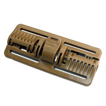 조끼 퀵 릴리스 버클 슬라이더 사냥 배낭 부품 교체 용 1.5 인치 퀵 릴리스 키트, 38mm, POM, 카키롱