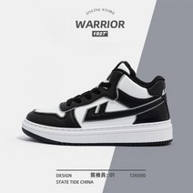 warrior 운동화 풀백 하이탑 스케이트화 여성화 가을 겨울 올 매치 여성 폭발 스타일 트렌드
