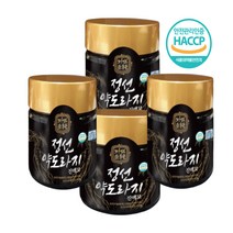 정선 약도라지 진액고 기관지에좋은 고농축 유기농 도라지청 환절기건강 기관지 폐 천식 남녀노소 면역력개선 100g x 4병 크리스마스선물