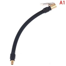 Air Rubber Hose Flexible Tire Valve Extension Tube Adapter for Compressor Inflator Pump Car Motorcyc, 03 Black-A1