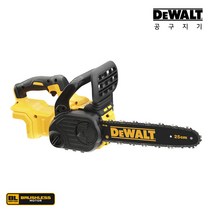 디월트 20V MAX 브러쉬리스 10인치 충전 전기톱 체인톱 베어툴 DCM565N-KR, 1개